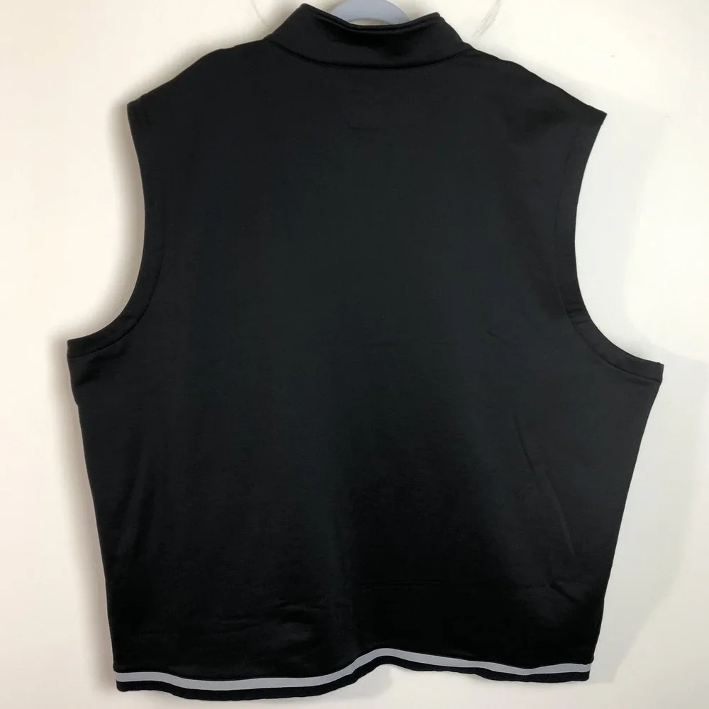 Callaway Weather Series Infinity Full Zip Sleeveless Vest Mens 3X Black Golf
